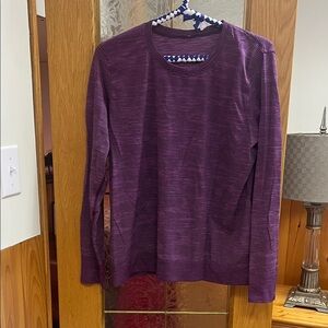 lululemon athletica Purple Long Sleeve Top